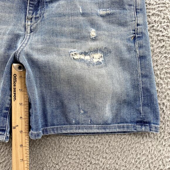 Anthropologie Pilcro Hyphen Jean Shorts Women's 32" Jorts‎ Boho 90's Classic Y2k - Picture 4 of 12